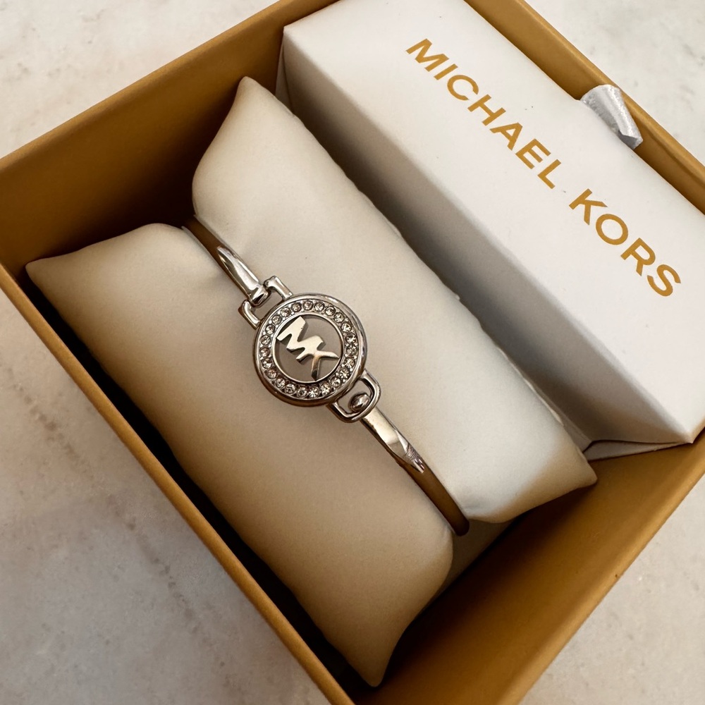 Michael Kors Silver Watch Timeless Elegance
